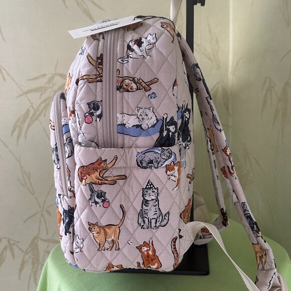 VERA BRADLEY A CAT'S LIFE SMALL BACKPACK:NWT CATS - Picture 6 of 16